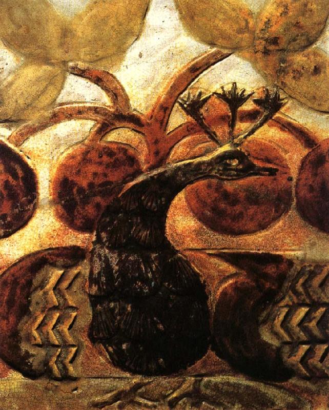 Mikhail Vrubel Peacock oil painting image